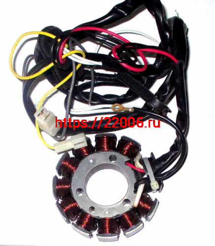 Статор генератора Ява 12В 640 11катушек Статор генератора Ява 12В 640 11катушек