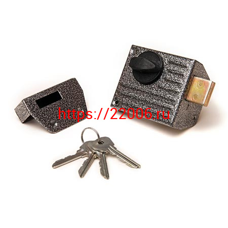 Замок Zenit (Зенит) накладной ЗН1-2.1 (серебро) Замок Zenit (Зенит) накладной ЗН1-2.1 (серебро)