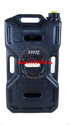 Канистра 10 л.  ЭКСТРИМ Драйв (ДхШхВ:550 х 85 х 300 мм.) РОССИЯ (с насадкой-носиком+ клапан)