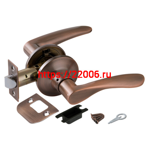 Ручка Punto (Пунто) защелка DK620 AC-PS (6020 AC-P) (без фик.) медь Ручка Punto (Пунто) защелка DK620 AC-PS (6020 AC-P) (без фик.) медь