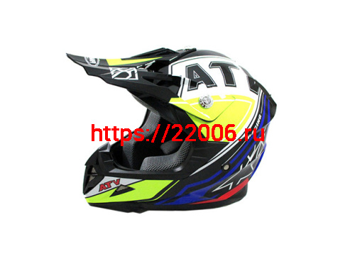 Мотошлем YM-211 KIDS белый (XL) Мотошлем YM-211 KIDS белый (XL)