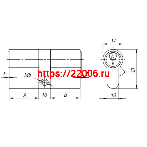 Цилиндровый Ajax (Аякс) механизм (AX100/70) AX1000Key70 (30+10+30) CP хром фото 3 Цилиндровый Ajax (Аякс) механизм (AX100/70) AX1000Key70 (30+10+30) CP хром фото 3
