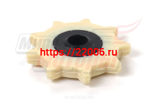 Звездочка направляющая (мягкая) со ступицей под 205 подшипник фото 2
