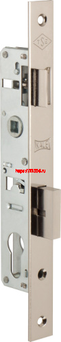 Корпус Kale kilit (Кале килит) узкопрофильного замка с защёлкой 153 (20 mm) w/b (никель) Корпус Kale kilit (Кале килит) узкопрофильного замка с защёлкой 153 (20 mm) w/b (никель)