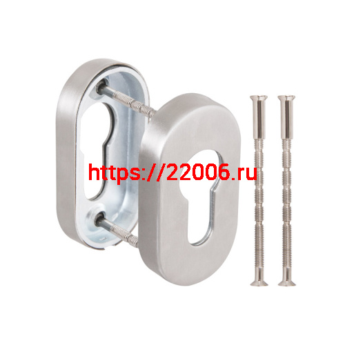 Накладка Fuaro (Фуаро) под цилиндр ET.R.DSS304-02P (DSS-02P-ET) INOX 304 (овальнове основание) фото 3