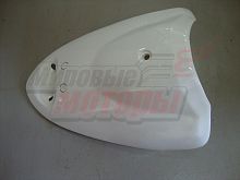 Облицовка передняя верхняя YB50QT-3 Racer Meteor (ВНИЗУ 1 ОТВЕРСТИЕ) некрашенная