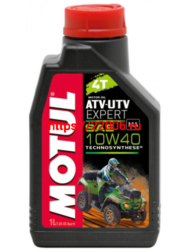 Масло MOTUL ATV UTV Expert 4T 10W-40 12*1 л, моторное (105938)