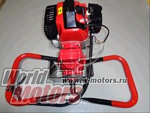 Мотобур BRAIT AG-52 (52см.куб, d пос.20мм), БЕЗ ШНЕКА