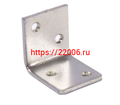 Уголок skobis (СКОБИС) мебельный 28 (28x28x25x2) цинк белый Уголок skobis (СКОБИС) мебельный 28 (28x28x25x2) цинк белый