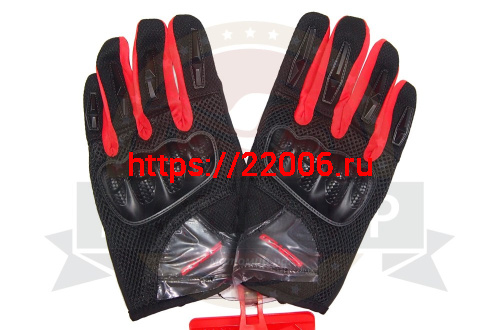 Перчатки SCOYCO (оригинал) МС-58-2 красные р-р M