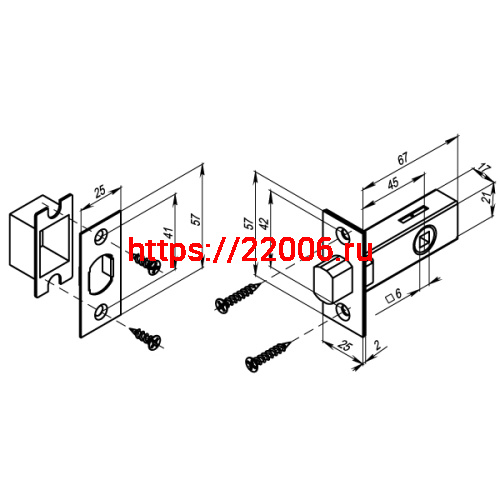Задвижка Punto (Пунто) врезная METDB-45 (DB-45) CFB кофе глянец фото 2 Задвижка Punto (Пунто) врезная METDB-45 (DB-45) CFB кофе глянец фото 2