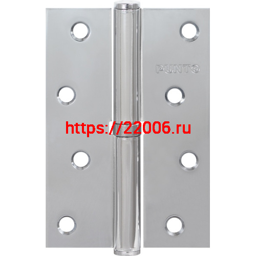 Петля Punto (Пунто) съемная IN4100SL CP левая (113-4 100х70х2.5) хром