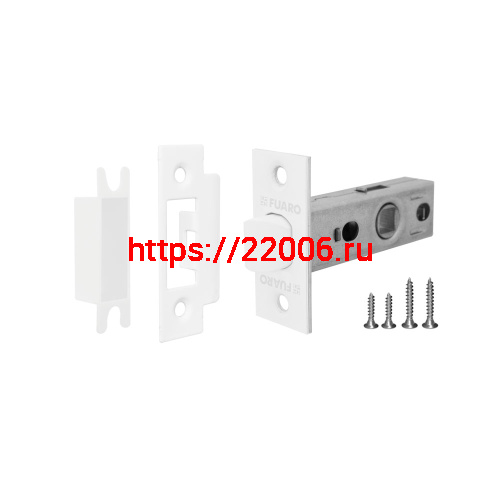 Защелка Fuaro (Фуаро) врезная PLASTP12-45-25 WH белый