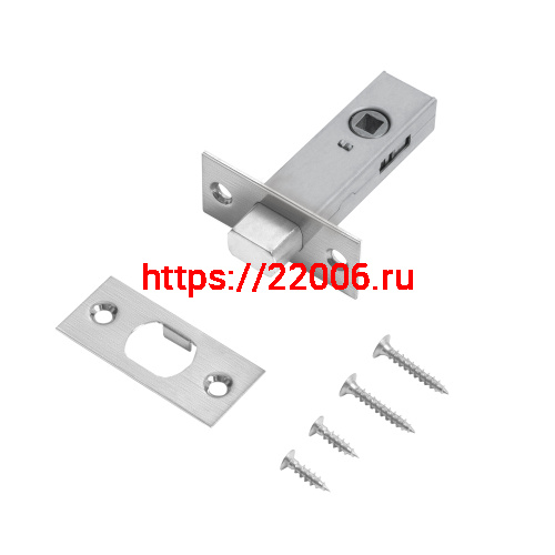 Задвижка Ajax (Аякс) врезная METDF-45 (DF-45) SSC сатин.хром фото 2 Задвижка Ajax (Аякс) врезная METDF-45 (DF-45) SSC сатин.хром фото 2