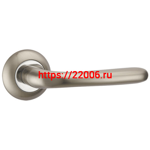 Ручка Punto (Пунто) раздельная SIMFONIA TL SN/CP-3 матовый никель/хром Ручка Punto (Пунто) раздельная SIMFONIA TL SN/CP-3 матовый никель/хром