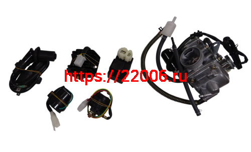 Двигатель скутер 4х такт. GY6-150 157QMJ 150 см3 19 шл. фото 8 Двигатель скутер 4х такт. GY6-150 157QMJ 150 см3 19 шл. фото 8