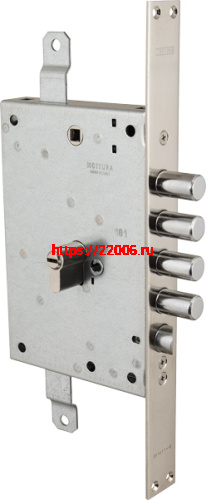 Корпус Mottura (Моттура) врезного замка с защёлкой 85.971-D RN (правый) Корпус Mottura (Моттура) врезного замка с защёлкой 85.971-D RN (правый)