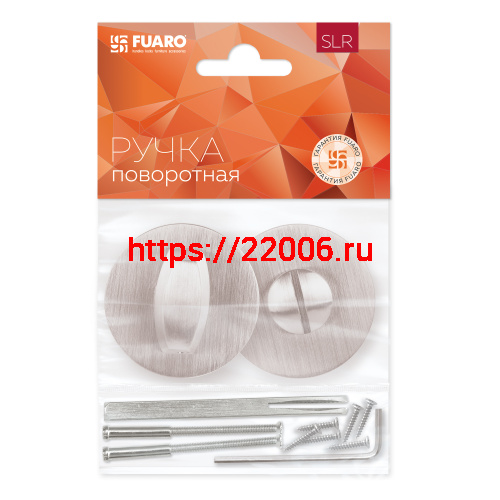 Ручка Fuaro (Фуаро) поворотная BK6.R.SLR52 (BK6 SLR) GM оружейная сталь фото 2