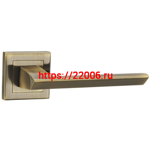 Ручка Punto (Пунто) раздельная K.QL52.BLADE (BLADE QL) ABG-6 зеленая бронза