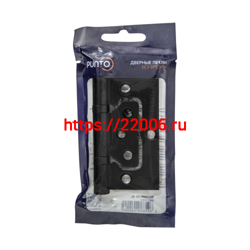 Петля Punto (Пунто) универсальная без врезки IN3200W-HD BL (200-2B/HD 75x2,5) черный фото 2 Петля Punto (Пунто) универсальная без врезки IN3200W-HD BL (200-2B/HD 75x2,5) черный фото 2