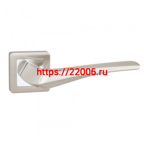 Ручка Punto (Пунто) раздельная K.QR52.METEOR (METEOR QR) SN/CP-3 матовый никель/хром Ручка Punto (Пунто) раздельная K.QR52.METEOR (METEOR QR) SN/CP-3 матовый никель/хром