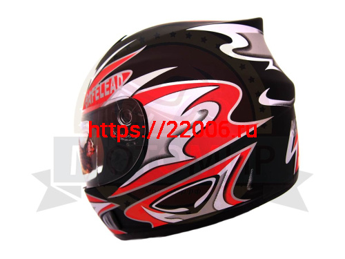 Шлем интеграл "Safelead" HF-160 "Анти Крыло" MATT BLACK CI размер L фото 4 Шлем интеграл "Safelead" HF-160 "Анти Крыло" MATT BLACK CI размер L фото 4