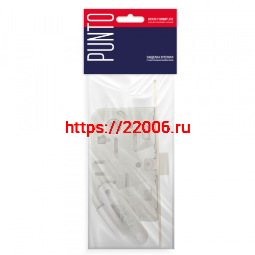 Защелка Punto (Пунто) врезная LM/PL96WC-50/BL BL (черный) фото 2 Защелка Punto (Пунто) врезная LM/PL96WC-50/BL BL (черный) фото 2