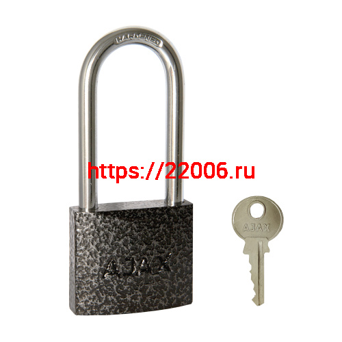 Замок Ajax (Аякс) навесной PD-0138-L (PD-01-38-L) 3 key англ.