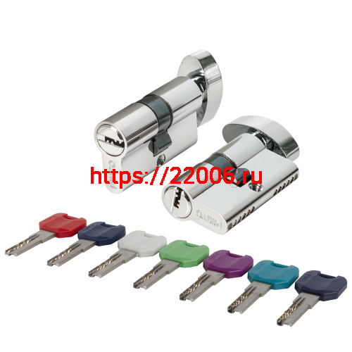 Цилиндровый Punto (Пунто) механизм MaxPro7002Knob52mm(21+10+21) CP хром 7key с вертушкой Цилиндровый Punto (Пунто) механизм MaxPro7002Knob52mm(21+10+21) CP хром 7key с вертушкой