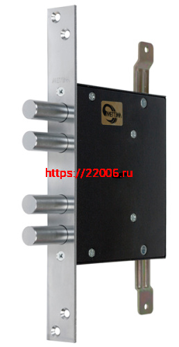Замок Mettem (Меттэм) врезной сувальдный ЗВ8 141.1.0 с тягами (ЗВСП-2Т-1) L-16, 5 кл. Замок Mettem (Меттэм) врезной сувальдный ЗВ8 141.1.0 с тягами (ЗВСП-2Т-1) L-16, 5 кл.