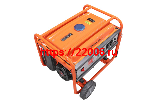 Генератор бенз. "COVENANT"  GG6500 (5,0/5,5кВт, LT188F, 13л.с., бак 25л, 82кг, руч. старт, МЕДЬ) фото 3