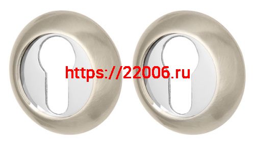 Накладка Armadillo (Армадилло) под цилиндр ET.R.LD54 (ET-1) SN/CP-3 матовый никель/хром Накладка Armadillo (Армадилло) под цилиндр ET.R.LD54 (ET-1) SN/CP-3 матовый никель/хром