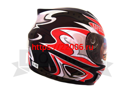 Шлем интеграл "Safelead" HF-160 "Анти Крыло" MATT BLACK CI размер L фото 5 Шлем интеграл "Safelead" HF-160 "Анти Крыло" MATT BLACK CI размер L фото 5