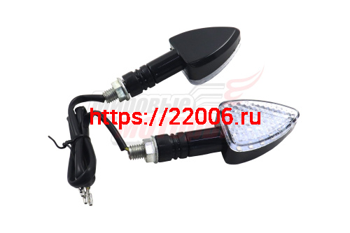 Боковой фонарь светодиодный WKT-TL-07 черные (ПАРА) Боковой фонарь светодиодный WKT-TL-07 черные (ПАРА)