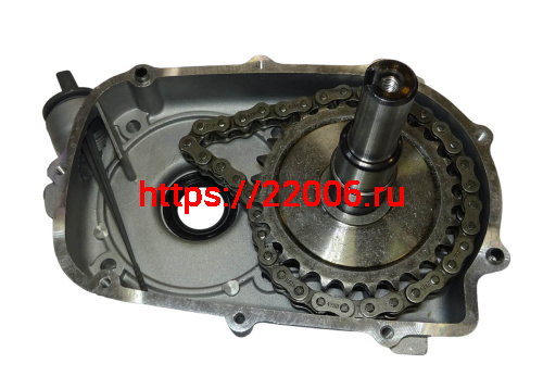 Редуктор 173F,177F, 182-190F в сборе, с автоматическим сцеплением, 1:2 (ВХ. ВАЛ 25ММ, ВЫХ. ВАП 22ММ) фото 4 Редуктор 173F,177F, 182-190F в сборе, с автоматическим сцеплением, 1:2 (ВХ. ВАЛ 25ММ, ВЫХ. ВАП 22ММ) фото 4