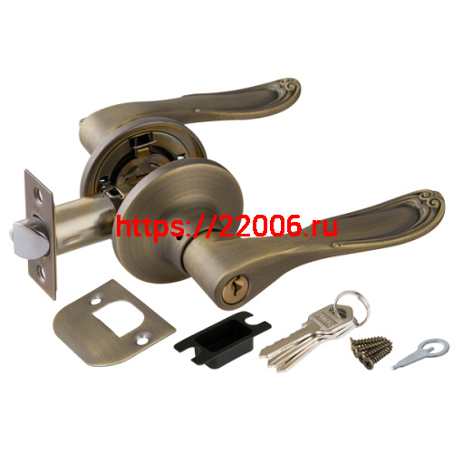 Ручка Punto (Пунто) защелка DK630 MAB-ET (6030 MAB-E) (кл./фик.) мат.бронза Ручка Punto (Пунто) защелка DK630 MAB-ET (6030 MAB-E) (кл./фик.) мат.бронза