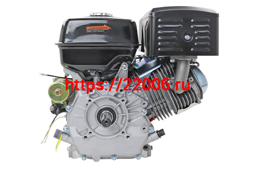Двигатель HEMEN 18,5 л.с. 192F-2E (458 см3) электростартер, вал 25 мм фото 3