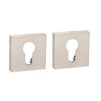 Накладка Fuaro (Фуаро) под цилиндр ET.K.DM51 (ET DM) SN/CP-3 матовый никель/хром