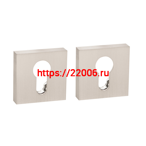 Накладка Fuaro (Фуаро) под цилиндр ET.K.DM51 (ET DM) SN/CP-3 матовый никель/хром Накладка Fuaro (Фуаро) под цилиндр ET.K.DM51 (ET DM) SN/CP-3 матовый никель/хром