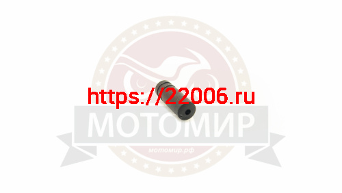 Наконечник рубашки троса переключения скоростей  пластик, 4мм, чёрная, 200 шт.