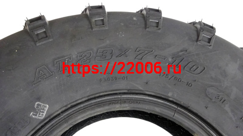 Покрышка ATV 10" 23 х 7.00 - 10 (Р3039) без камеры, ЕЛОЧКА WANDA фото 4 Покрышка ATV 10" 23 х 7.00 - 10 (Р3039) без камеры, ЕЛОЧКА WANDA фото 4