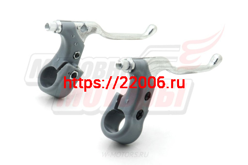 Ручки тормоза (ал. сплав + пластик) разные цвета фото 3