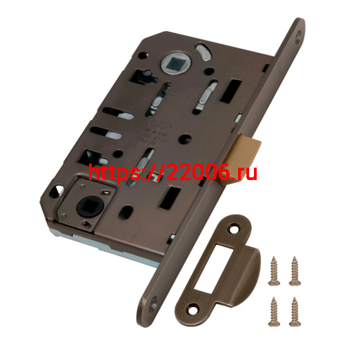 B01102.50.12.567 AGB (АГБ) Защелка врезная WC (антич. бронза) MEDIANA EV. (инд.упак+B01000.13) фото 3 B01102.50.12.567 AGB (АГБ) Защелка врезная WC (антич. бронза) MEDIANA EV. (инд.упак+B01000.13) фото 3