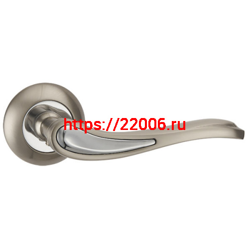 Ручка Punto (Пунто) раздельная R.TL54.SALSA (SALSA TL) SN/CP-3 матовый никель/хром Ручка Punto (Пунто) раздельная R.TL54.SALSA (SALSA TL) SN/CP-3 матовый никель/хром