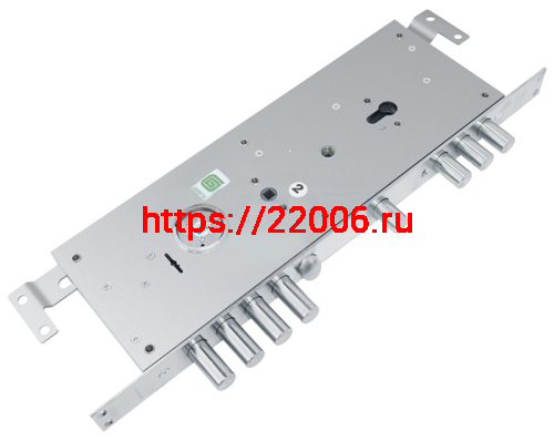 Замок Guardian (Гардиан) врезной двухсистемный ЗВ 25.14 Т (лев) с тягами (без накл), 5+1 кл (длин. кл. 54 мм) /123:453/ Замок Guardian (Гардиан) врезной двухсистемный ЗВ 25.14 Т (лев) с тягами (без накл), 5+1 кл (длин. кл. 54 мм) /123:453/