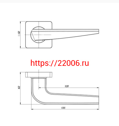 Ручка Punto (Пунто) раздельная BIO ZQ/HD GR-23 графит фото 2 Ручка Punto (Пунто) раздельная BIO ZQ/HD GR-23 графит фото 2