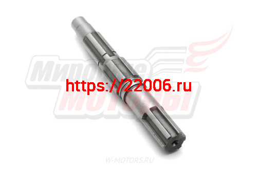Вал вторичный КПП CG200/250 L165мм трицикл фото 2
