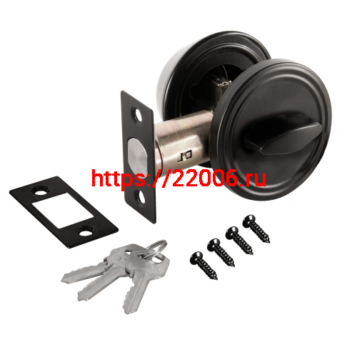Замок Ajax (Аякс) врезной DK.002 BK BL черный фото 2 Замок Ajax (Аякс) врезной DK.002 BK BL черный фото 2