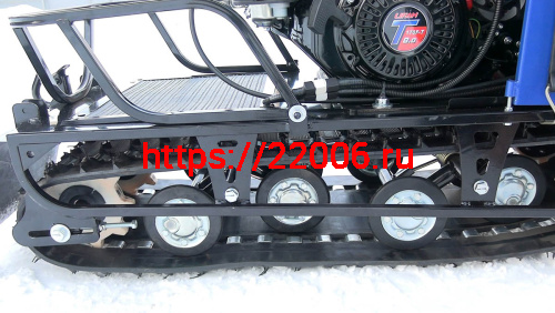 Мотобуксировщик компактный с лыжным модулем ЛИДЕР-ДЕЛЬТА-3, CVTL (+Фара) 8+ л.с., TAV2-40,, РЕВЕРС фото 3