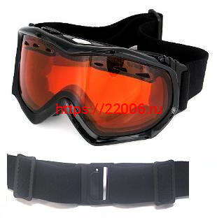 Очки S12391 оправа черная линза оранжевая Очки S12391 оправа черная линза оранжевая